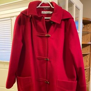 Red Wool coat